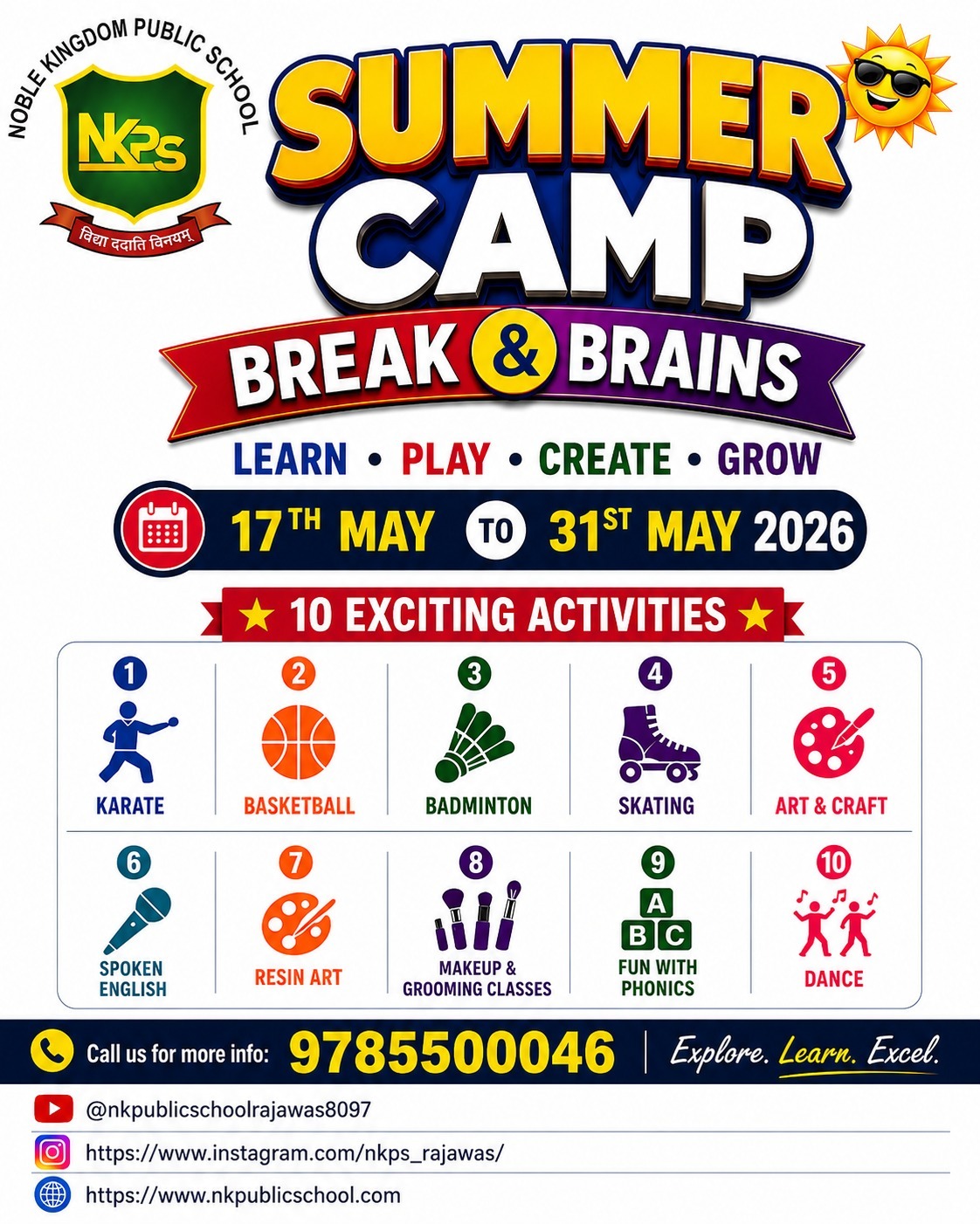 Summer Camp- 'Break & Brains' 2026