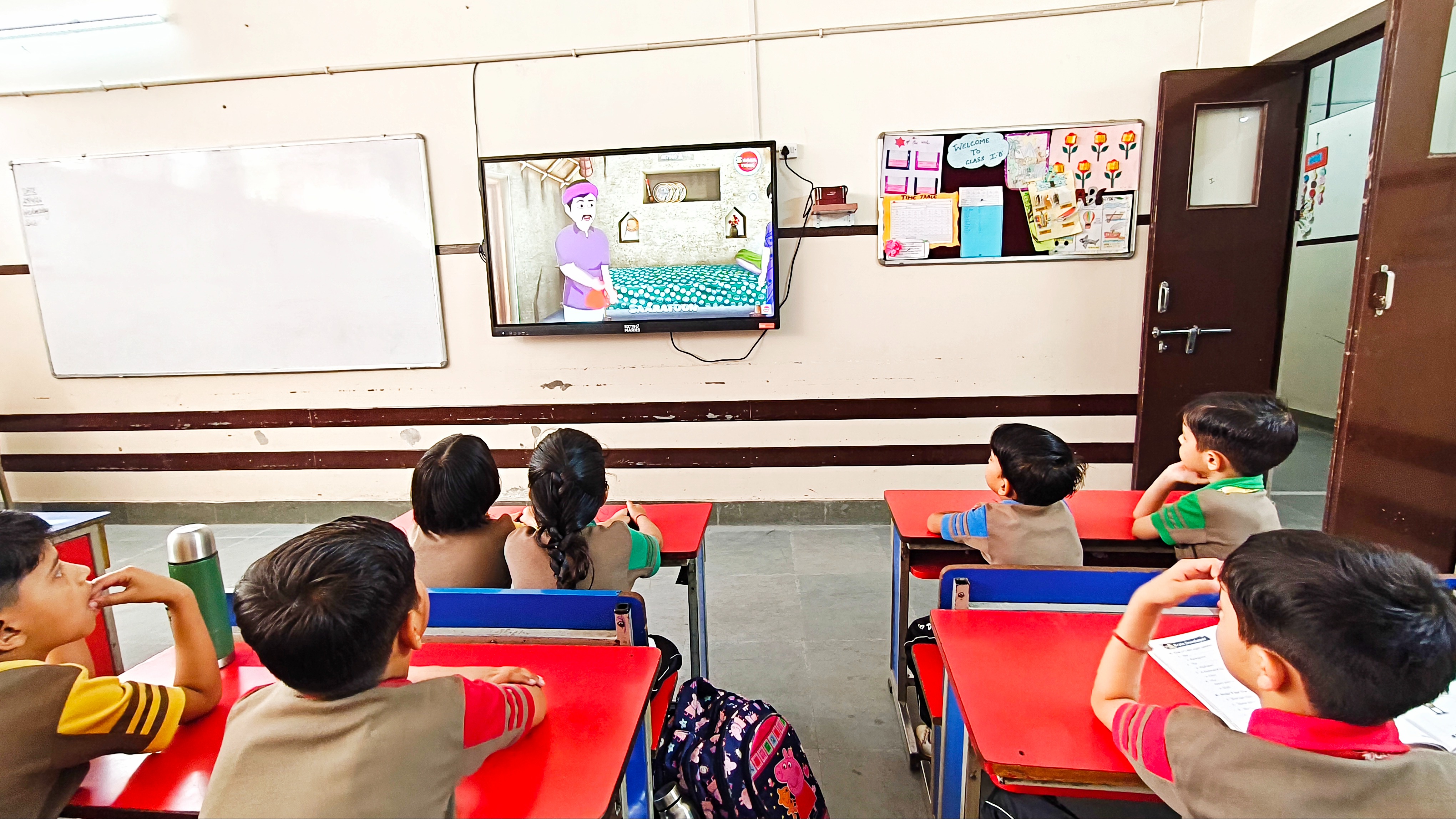 Smart Classrooms at NK Public School, Jaipur — CBSE school facility in Rajawas