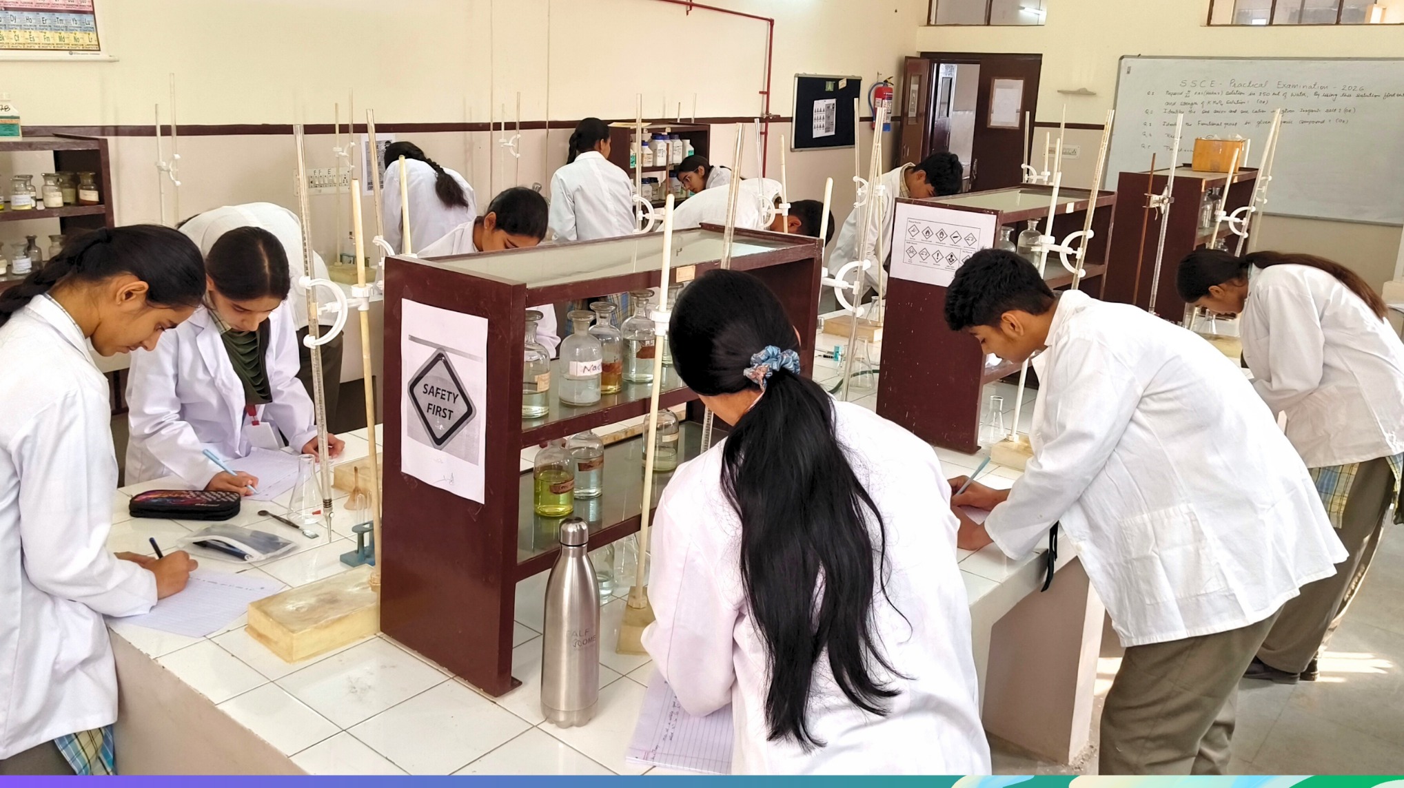 Science Laboratories at NK Public School, Jaipur — CBSE school facility in Rajawas