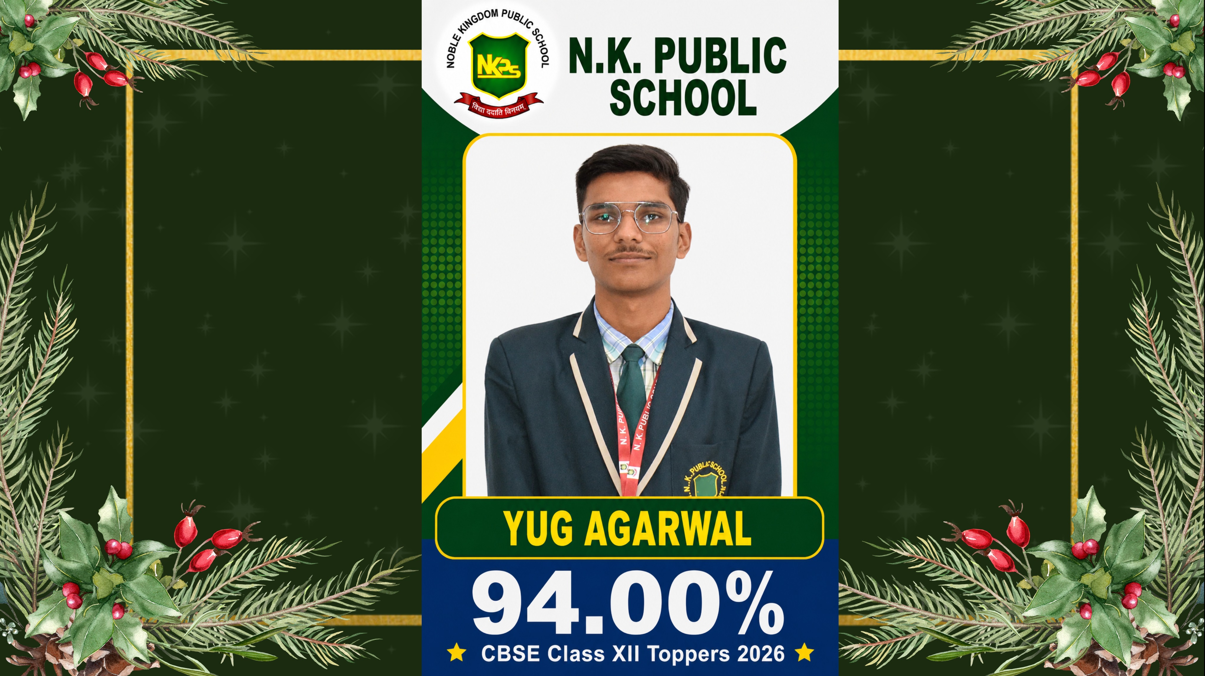 TOP SCHOOL RANKERS OF CLASS XII CBSE EXAM 2026