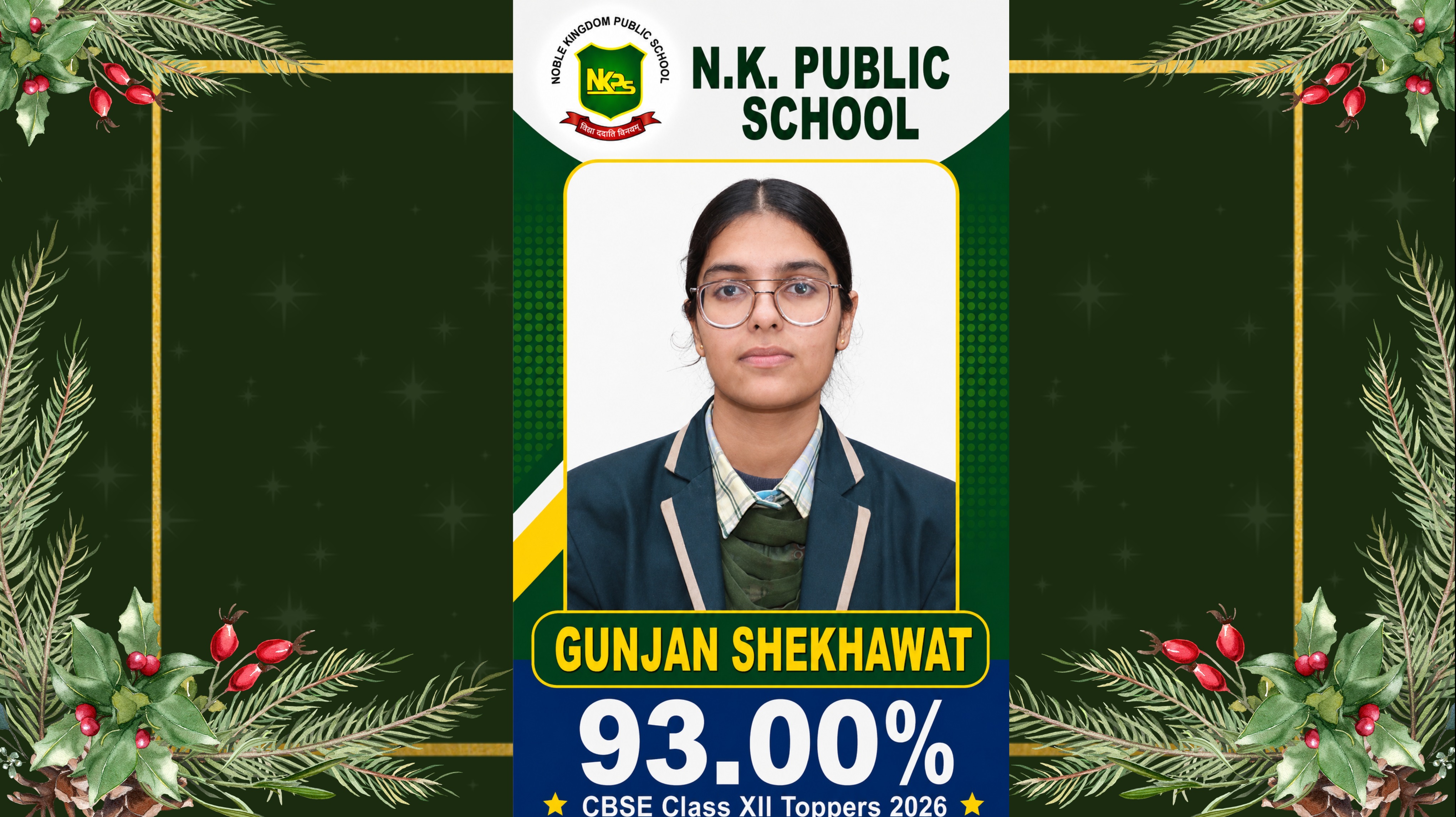 TOP SCHOOL RANKERS OF CLASS XII CBSE EXAM 2026