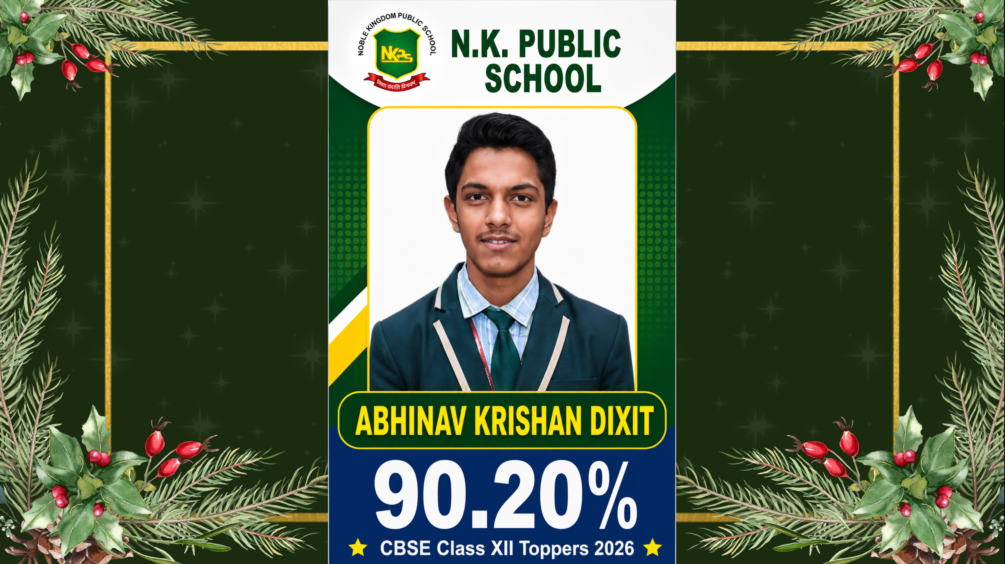 TOP SCHOOL RANKERS OF CLASS XII CBSE EXAM 2026